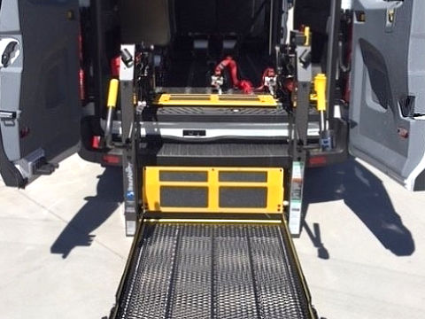 wheelchair rear access